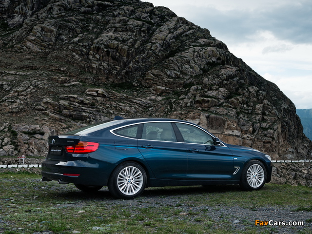 BMW 335i Gran Turismo Luxury Line (F34) 2013 images (640 x 480)