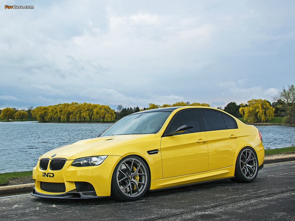 IND BMW M3 Sedan Dakar Yellow (E90) 2013 images (1024 x 768)