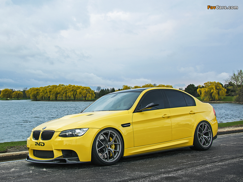 IND BMW M3 Sedan Dakar Yellow (E90) 2013 images (800 x 600)