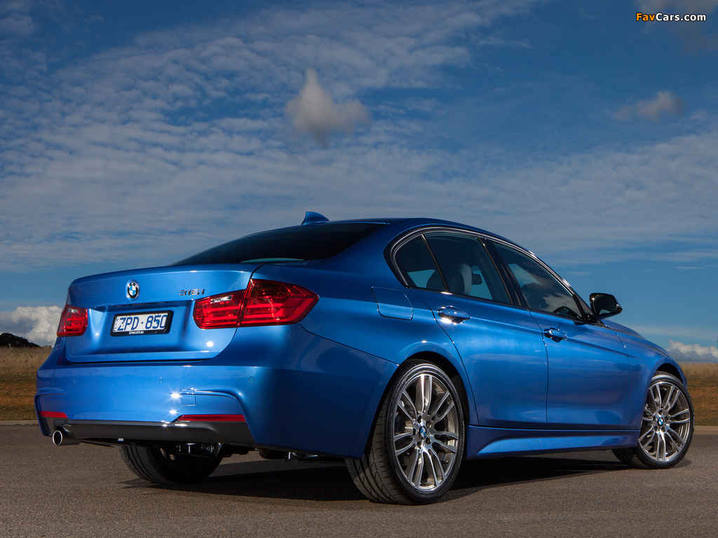 BMW 316i Sedan M Sport Package AU-spec (F30) 2013 photos (1024 x 768)