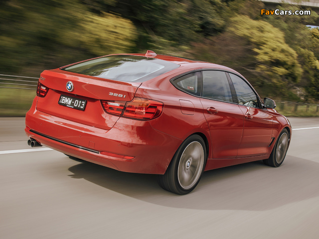 BMW 328i Gran Turismo Sport Line AU-spec (F34) 2013 photos (640 x 480)