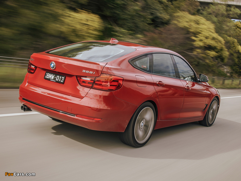 BMW 328i Gran Turismo Sport Line AU-spec (F34) 2013 photos (800 x 600)