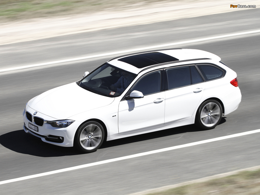 BMW 318d Touring Sport Line AU-spec (F31) 2013 photos (1024 x 768)