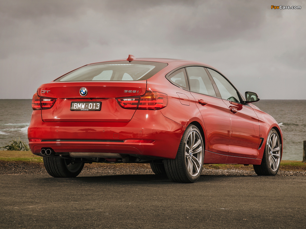 BMW 328i Gran Turismo Sport Line AU-spec (F34) 2013 photos (1024 x 768)