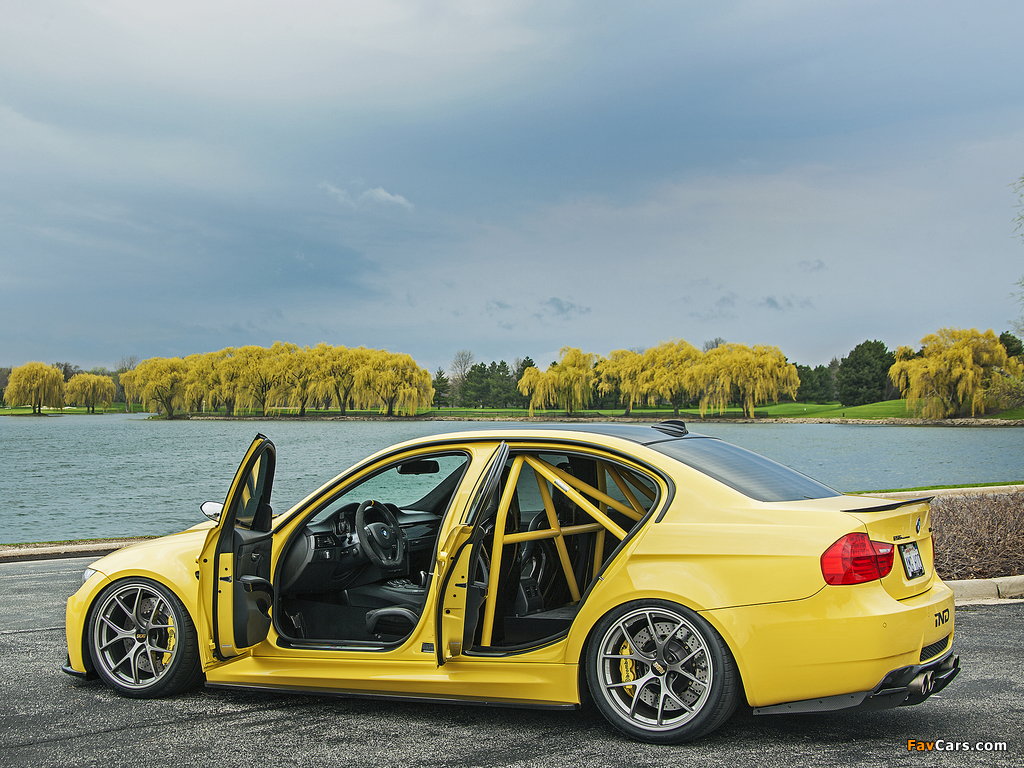 IND BMW M3 Sedan Dakar Yellow (E90) 2013 pictures (1024 x 768)