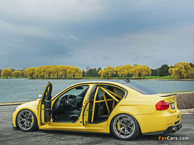 IND BMW M3 Sedan Dakar Yellow (E90) 2013 pictures (640 x 480)