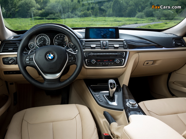 BMW 335i Gran Turismo Luxury Line (F34) 2013 pictures (640 x 480)