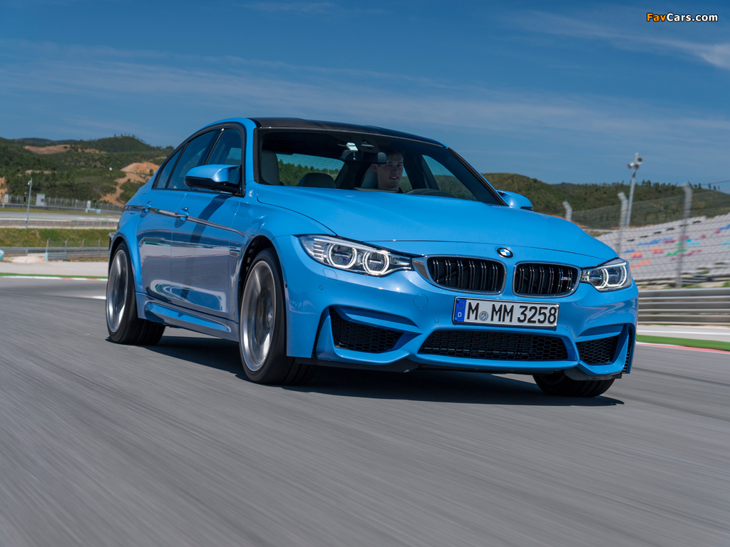 BMW M3 (F80) 2014 images (1024 x 768)