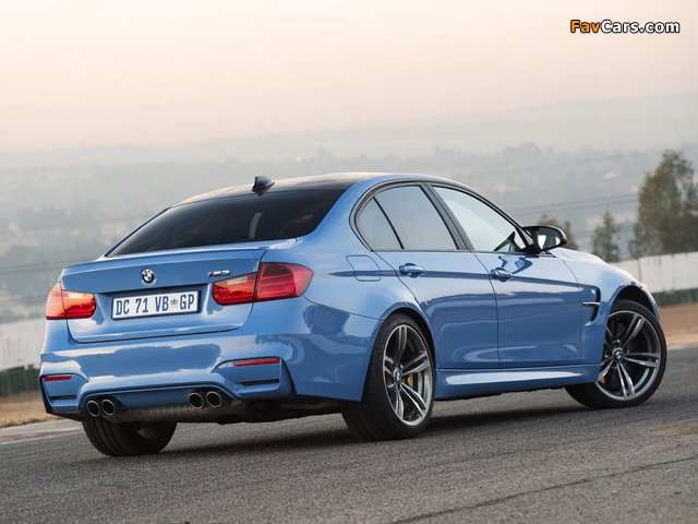 BMW M3 ZA-spec (F80) 2014 images (640 x 480)