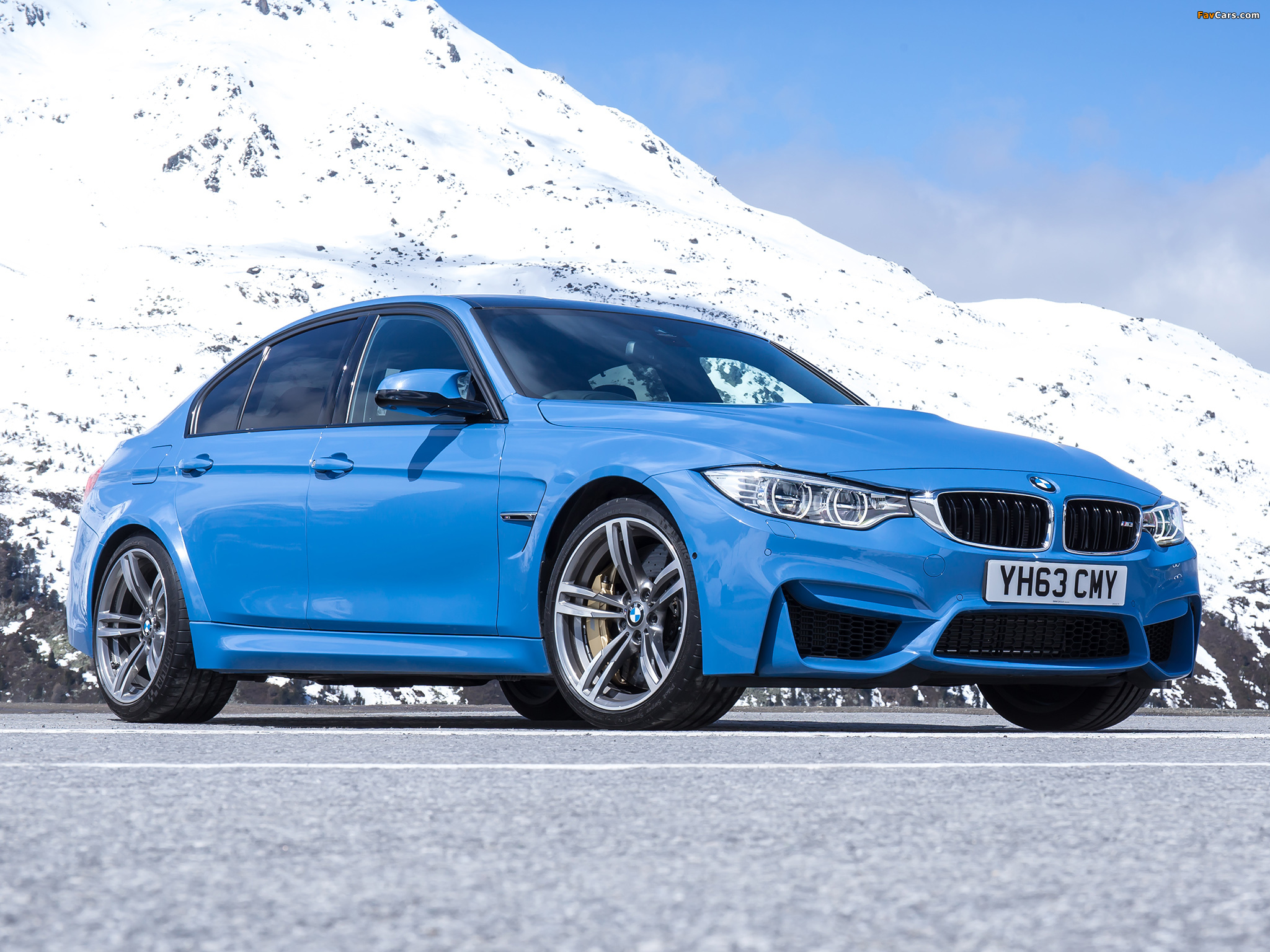 BMW M3 UK-spec (F80) 2014 images (2048 x 1536)