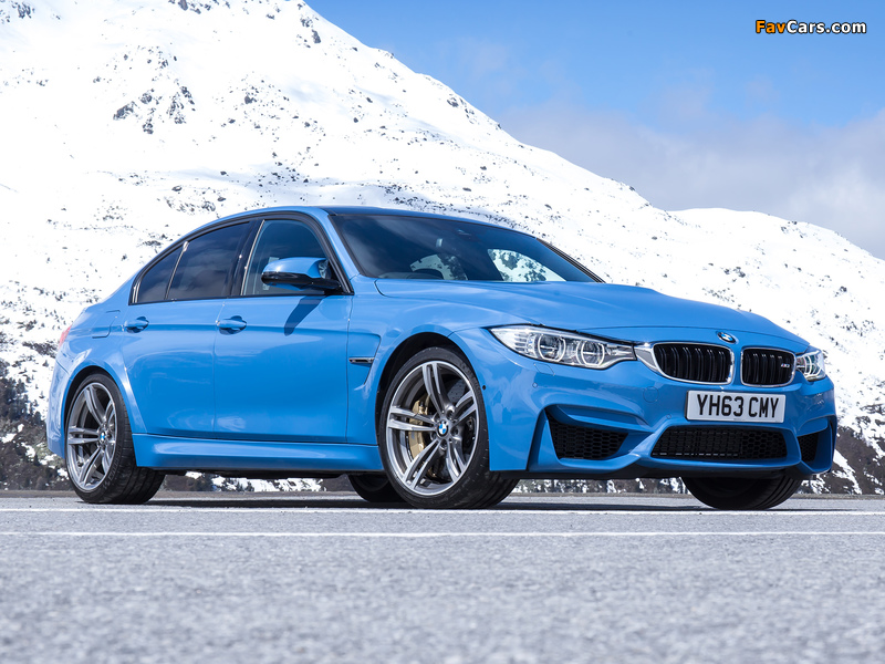 BMW M3 UK-spec (F80) 2014 images (800 x 600)