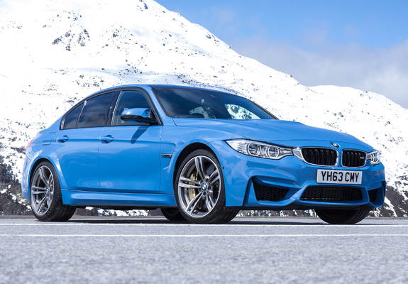 BMW M3 UK-spec (F80) 2014 images