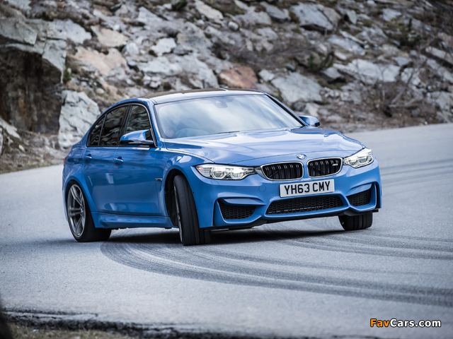 BMW M3 UK-spec (F80) 2014 images (640 x 480)
