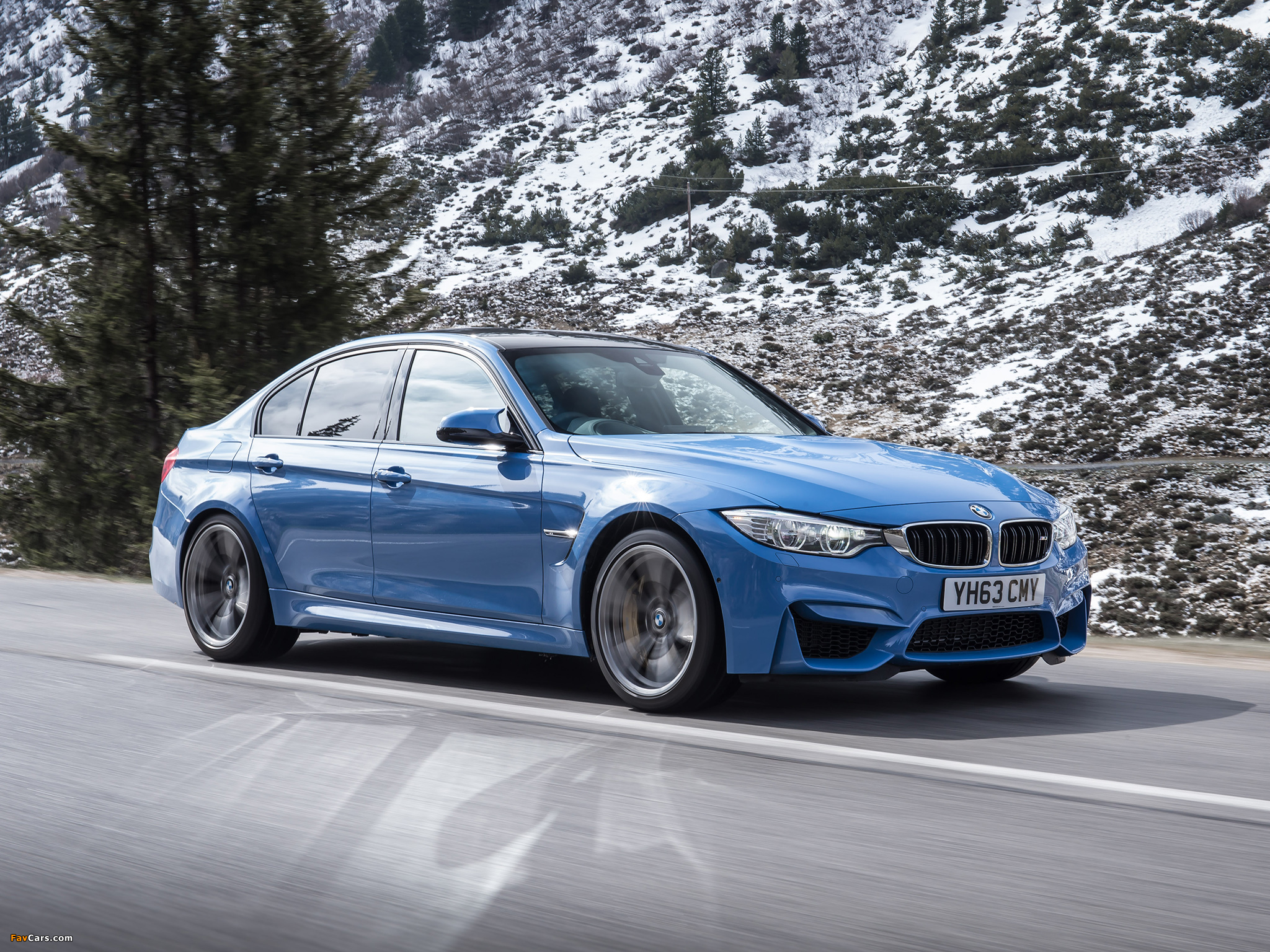 BMW M3 UK-spec (F80) 2014 photos (2048 x 1536)