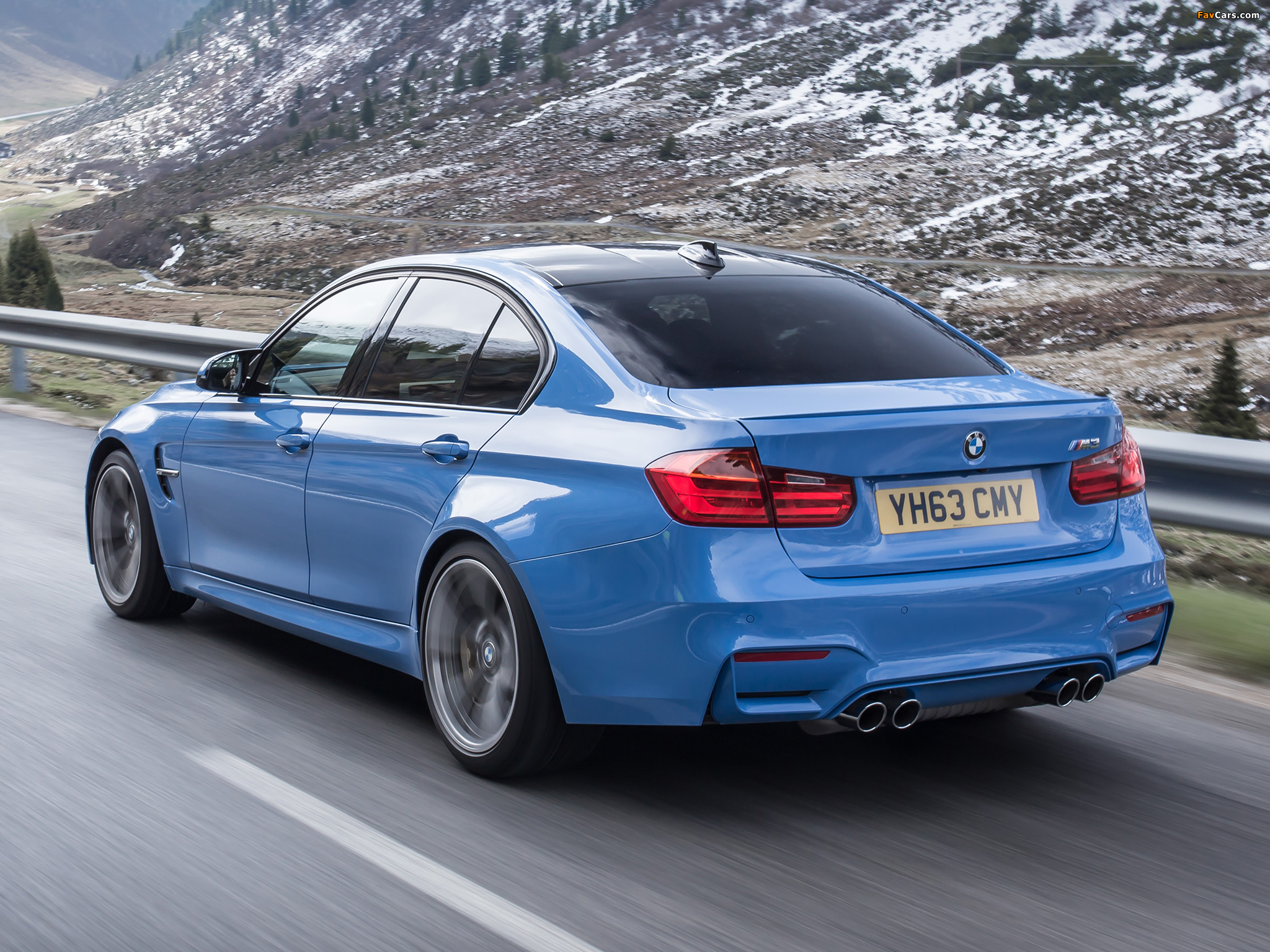 BMW M3 UK-spec (F80) 2014 photos (2048 x 1536)