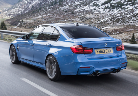 BMW M3 UK-spec (F80) 2014 photos