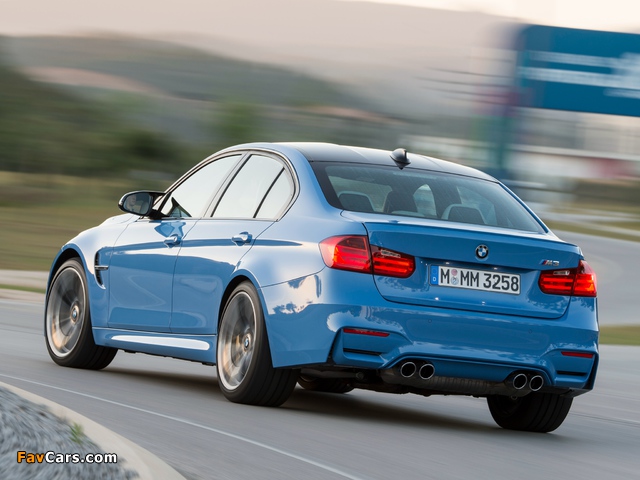 BMW M3 (F80) 2014 photos (640 x 480)