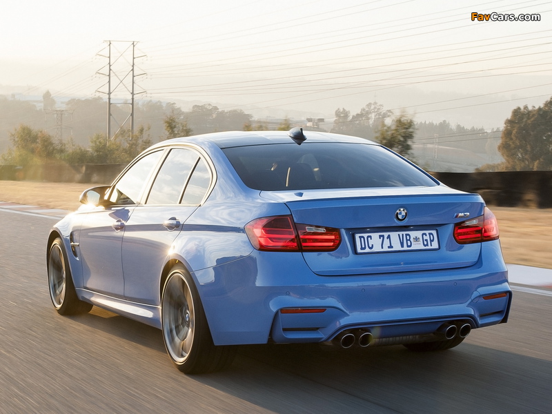 BMW M3 ZA-spec (F80) 2014 photos (800 x 600)