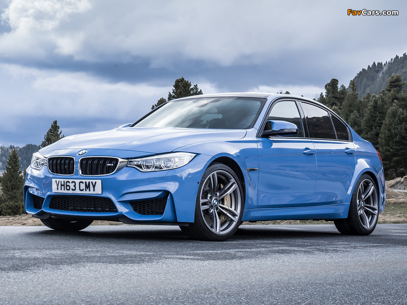 BMW M3 UK-spec (F80) 2014 photos (800 x 600)