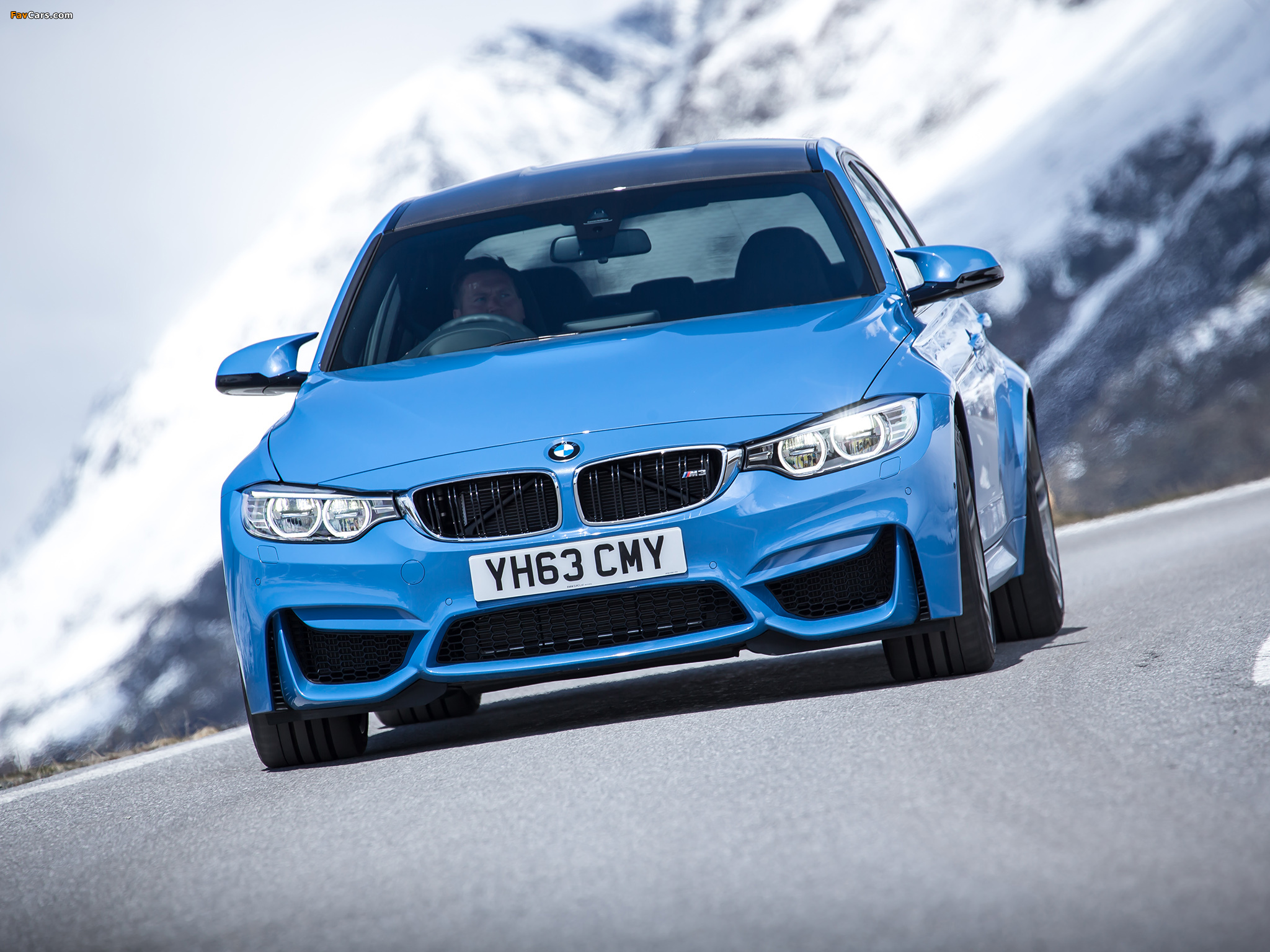 BMW M3 UK-spec (F80) 2014 photos (2048 x 1536)