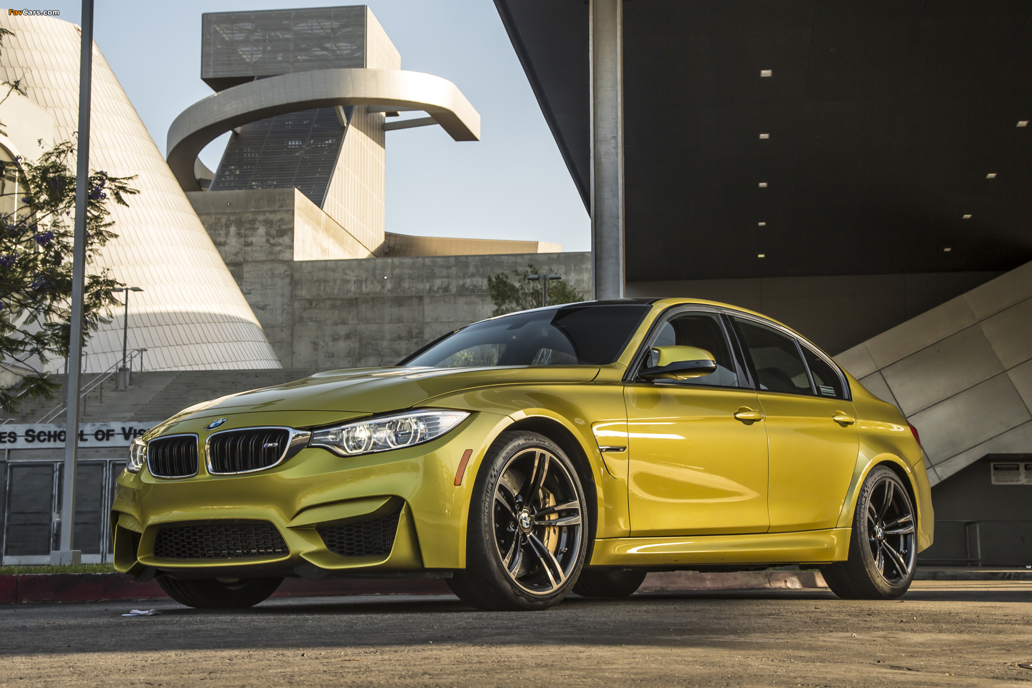 BMW M3 North America (F80) 2014 pictures (2040 x 1360)