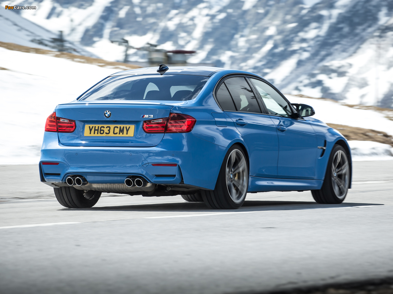 BMW M3 UK-spec (F80) 2014 pictures (1280 x 960)