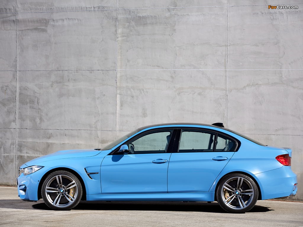 BMW M3 (F80) 2014 pictures (1024 x 768)