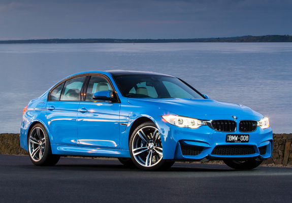 BMW M3 AU-spec (F80) 2014 wallpapers