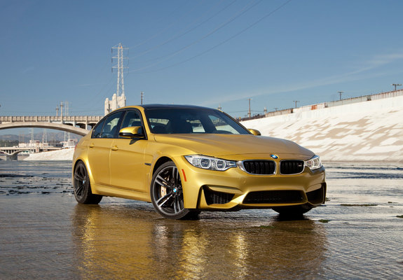 BMW M3 North America (F80) 2014 wallpapers