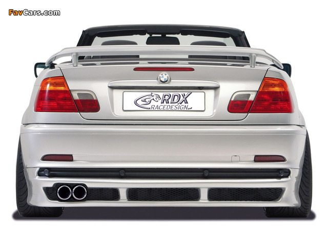 RDX Racedesign BMW 3 Series Cabrio (E46) photos (640 x 480)