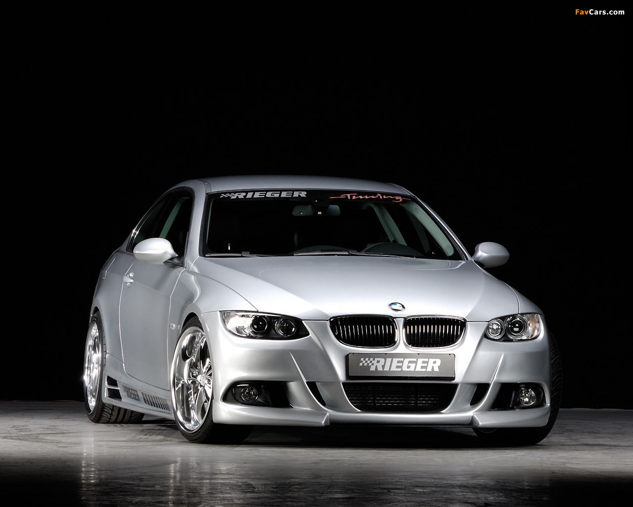 Rieger BMW 335i Coupe (E92) photos (1280 x 1024)