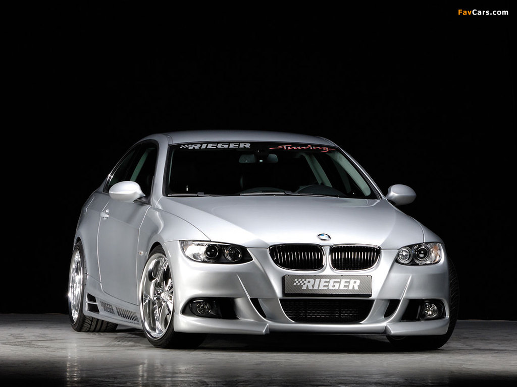 Rieger BMW 335i Coupe (E92) photos (1024 x 768)