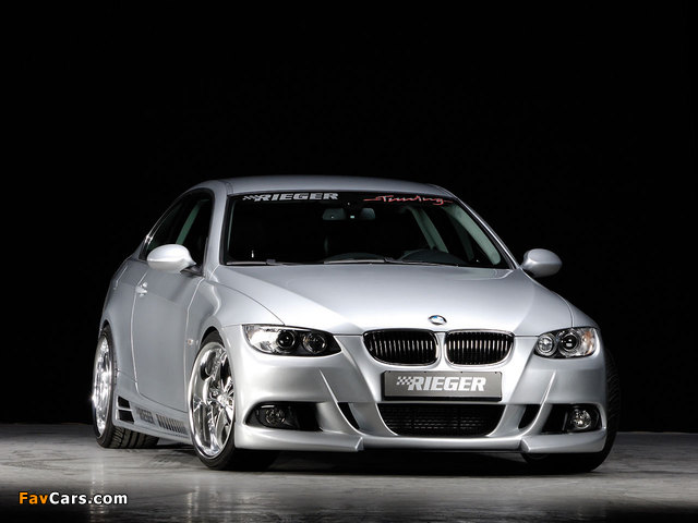 Rieger BMW 335i Coupe (E92) photos (640 x 480)