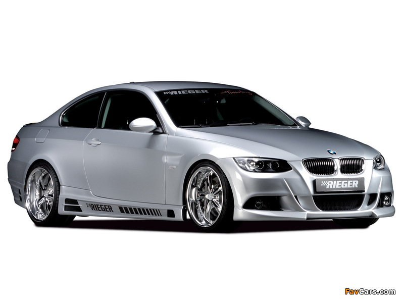 Rieger BMW 335i Coupe (E92) photos (800 x 600)