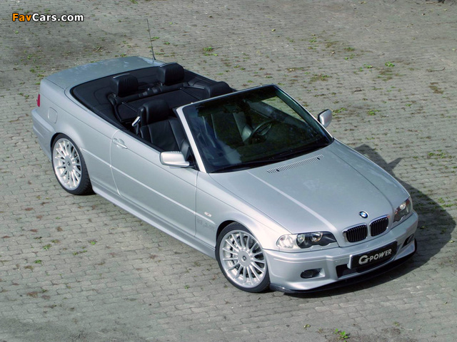 G-Power BMW 3 Series Cabrio (E46) photos (640 x 480)