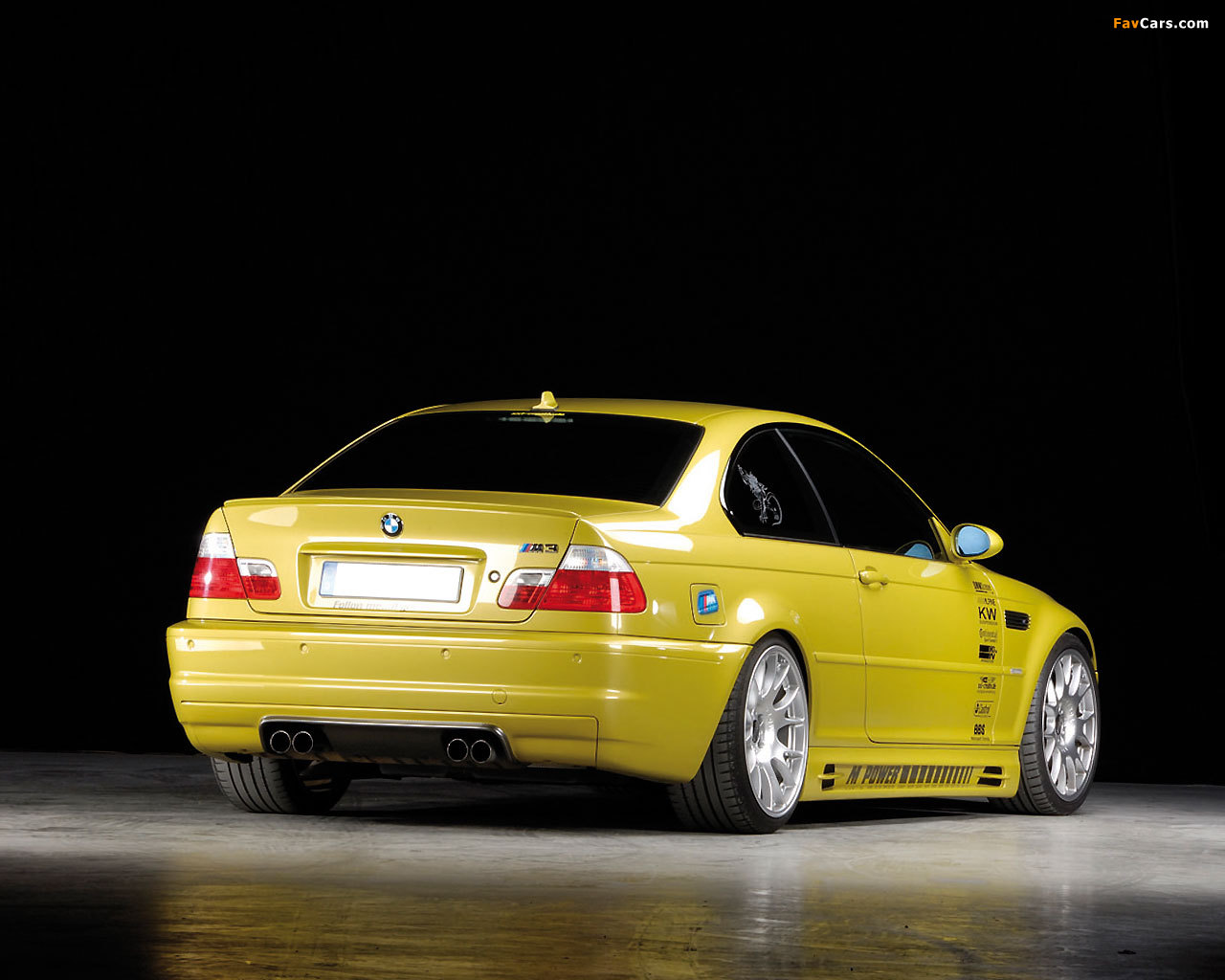 Rieger BMW M3 Coupe (E46) pictures (1280 x 1024)