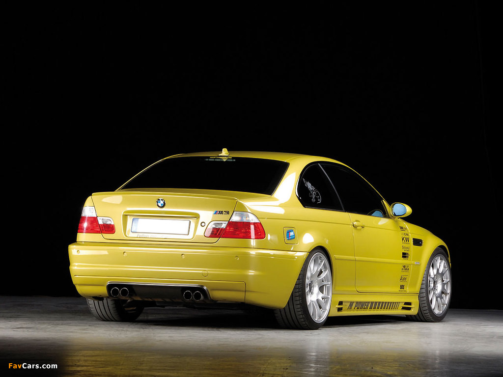 Rieger BMW M3 Coupe (E46) pictures (1024 x 768)