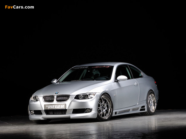 Rieger BMW 335i Coupe (E92) pictures (640 x 480)
