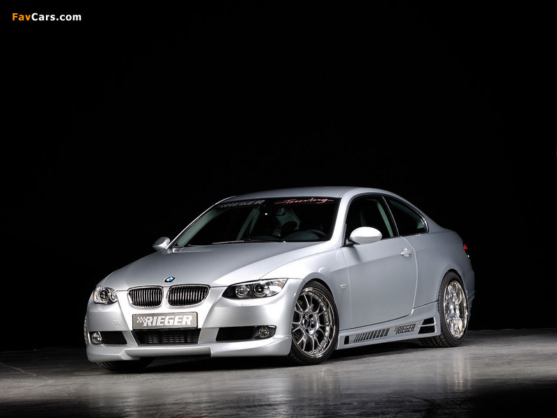 Rieger BMW 335i Coupe (E92) pictures (800 x 600)