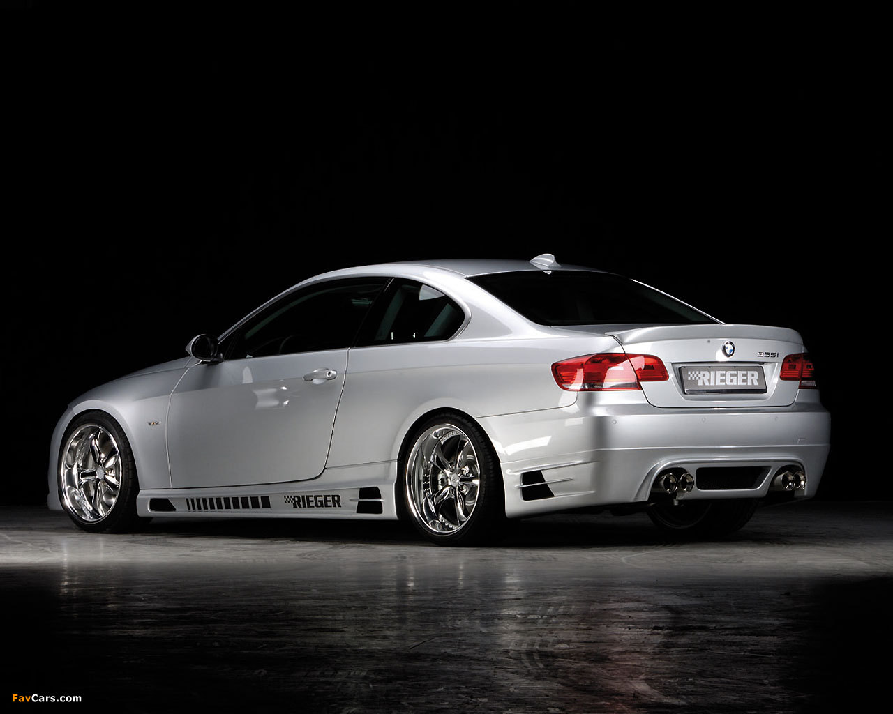 Rieger BMW 335i Coupe (E92) wallpapers (1280 x 1024)