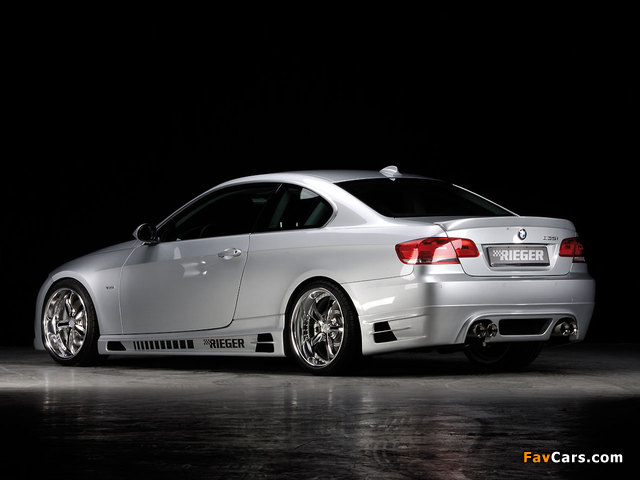 Rieger BMW 335i Coupe (E92) wallpapers (640 x 480)