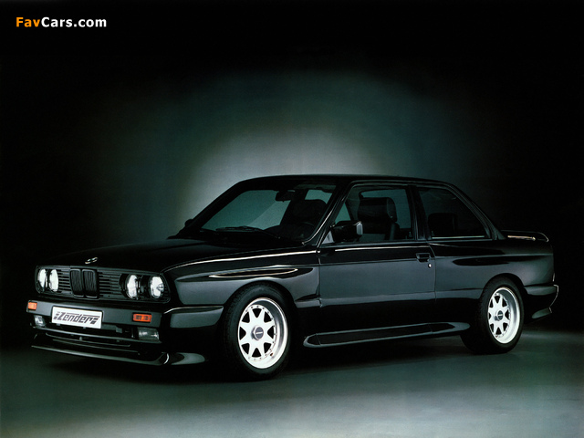 Zender BMW M3 (E30) wallpapers (640 x 480)