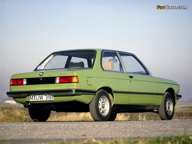 BMW 316 Coupe (E21) 1975–83 wallpapers (640 x 480)