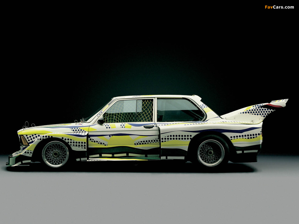 BMW 320i Gruppe 5 Art Car by Roy Lichtenstein (E21) 1977 images (1024 x 768)