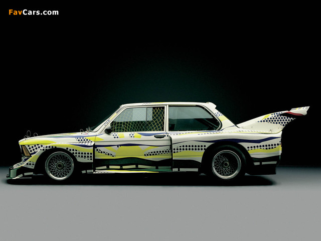 BMW 320i Gruppe 5 Art Car by Roy Lichtenstein (E21) 1977 images (640 x 480)