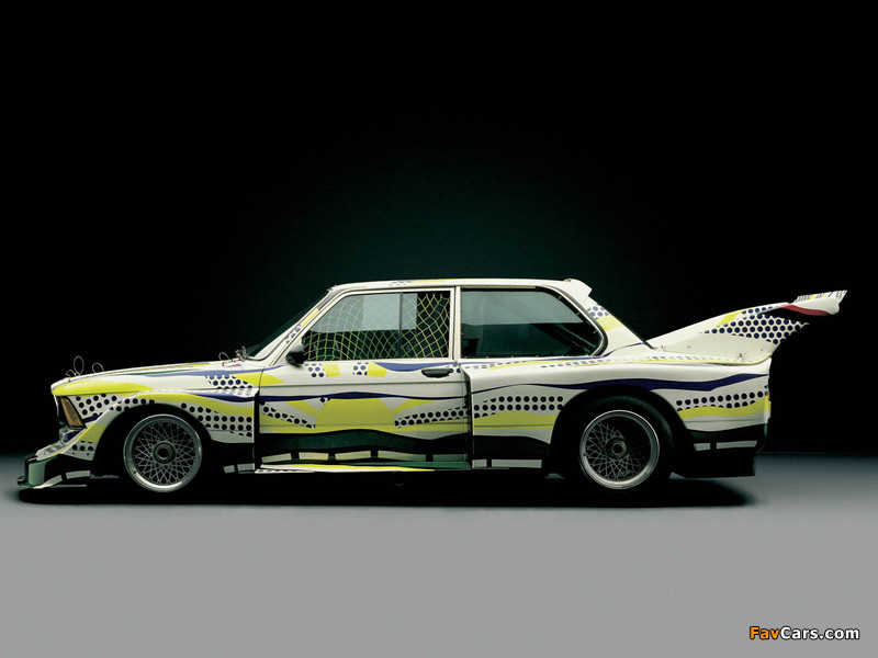BMW 320i Gruppe 5 Art Car by Roy Lichtenstein (E21) 1977 images (800 x 600)
