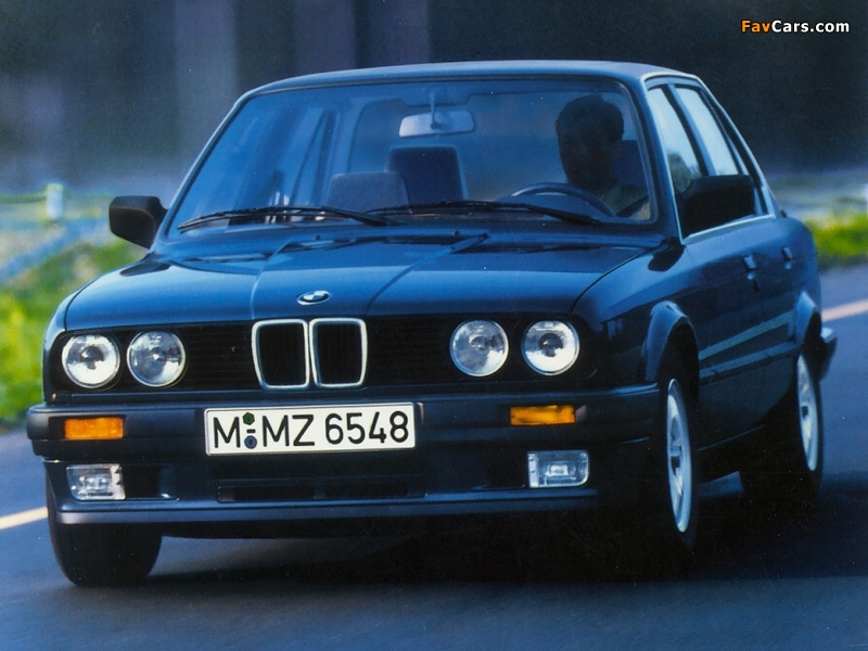 BMW 320i Sedan (E30) 1982–91 images (800 x 600)