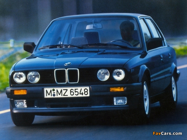 BMW 320i Sedan (E30) 1982–91 images (640 x 480)