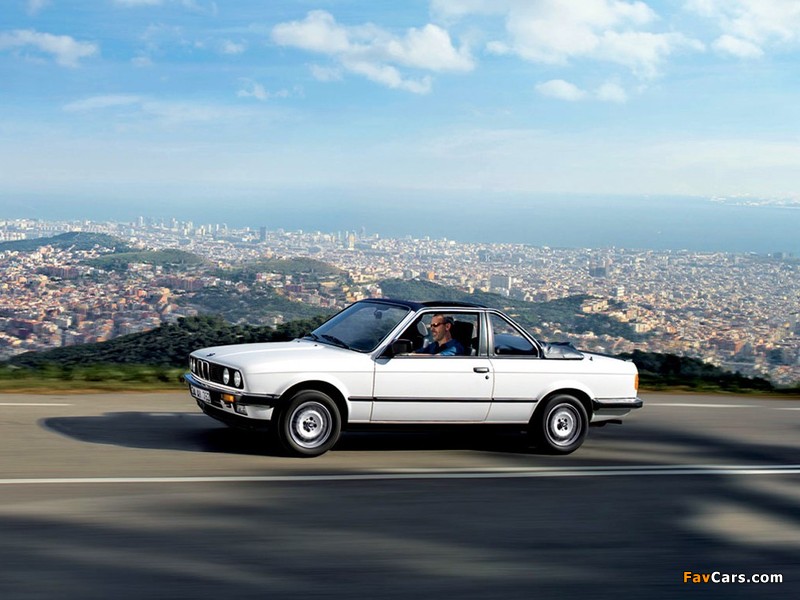 BMW 323i Top Cabriolet by Baur (E30) 1982–85 pictures (800 x 600)