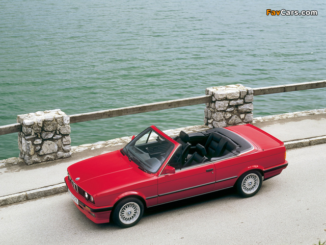 BMW 325i Cabrio (E30) 1985–93 photos (640 x 480)